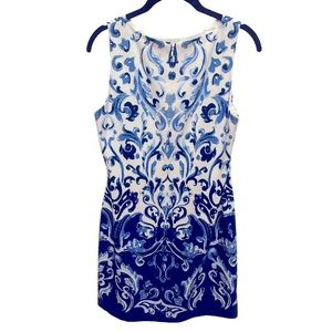 Ralph Lauren lined floral sleeveless dress sz 12P